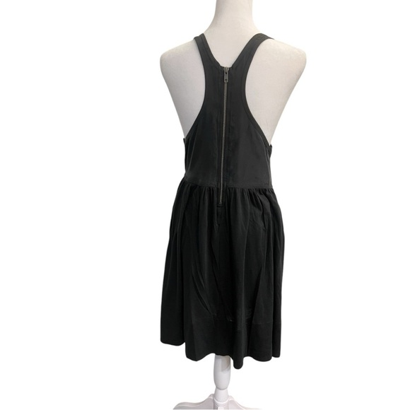 Silk and cotton Black Sleeveless Dress - Picture 2 of 8
